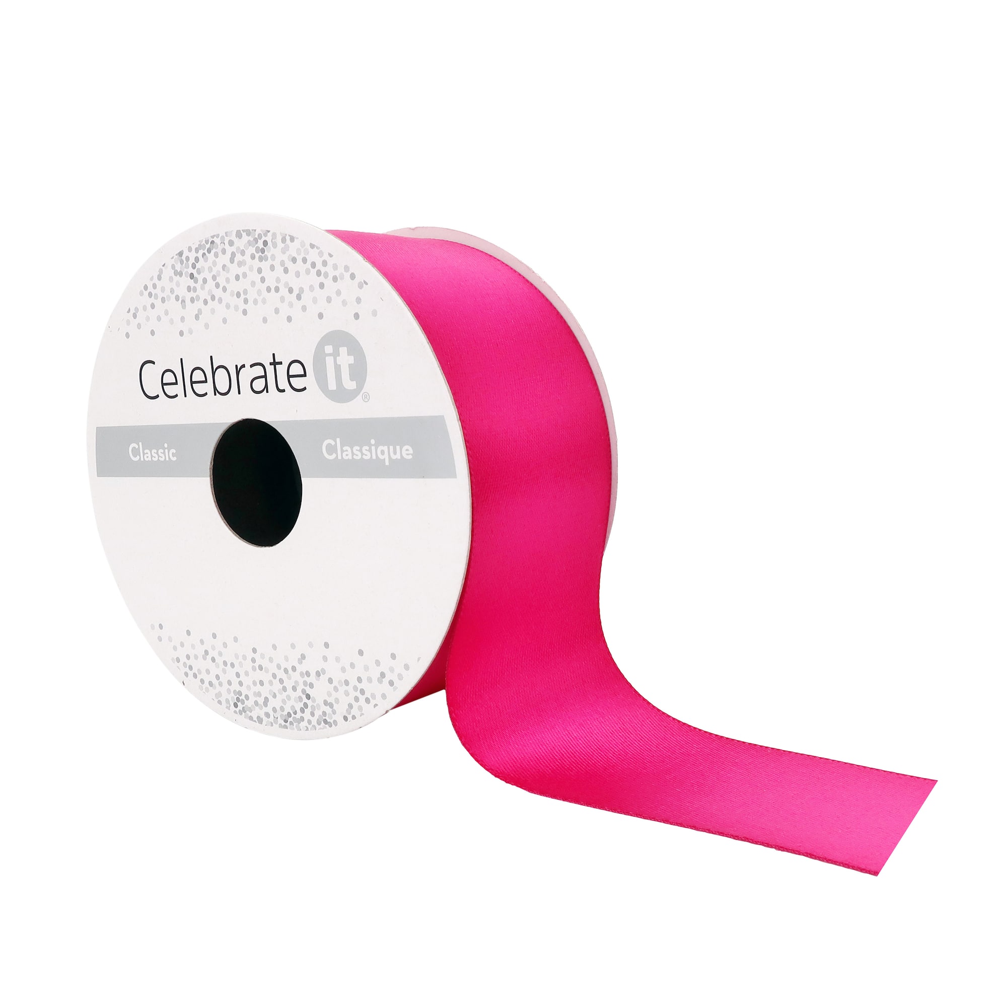 12 Pack: 1.5" x 4yd. Mauve Satin Ribbon by Celebrate It® Classic